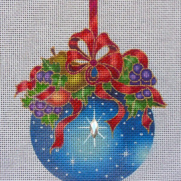 Sparkling Ball Needlepoint Canvas