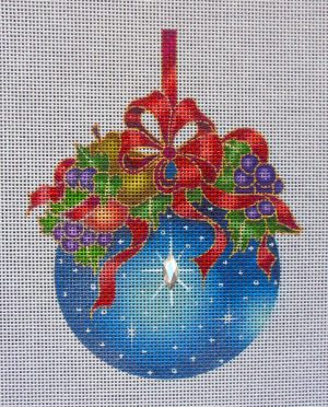 Sparkling Ball Needlepoint Canvas