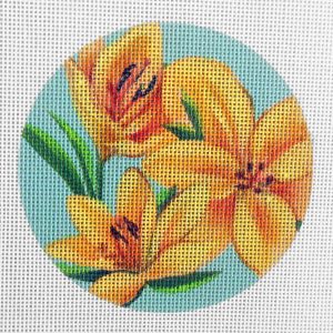Day Lily  Needlepoint Canvas