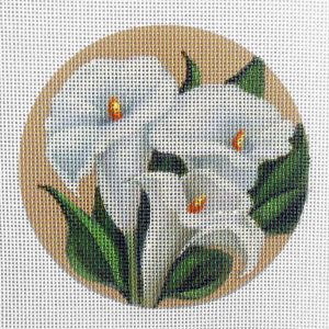 Calla Lily Needlepoint Canvas