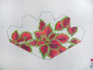 Coleus Strawberry Needlepoint