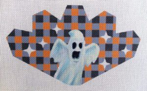 Ghost Strawberry Needlepoint Canvas