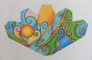 Sunrise Strawberry Needlepoint