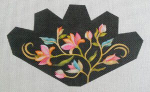 Tropical Eve Strawberry Needlepoint