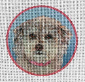 Schnoodle Needlepoint Canvas
