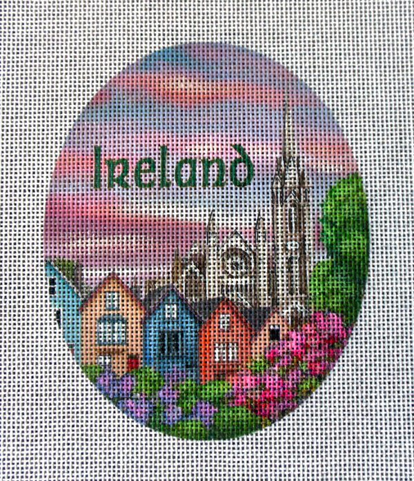 St. Colman's Cathedral, Ireland Needlepoint Canvas