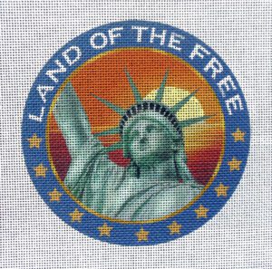 Land of the Free  Needlepoint Canvas