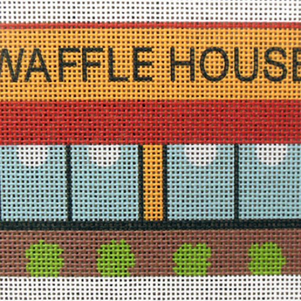 Waffle House Needlepoint Canvas