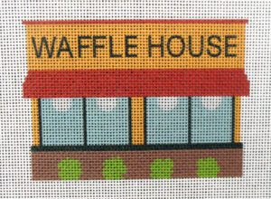 Waffle House Needlepoint Canvas