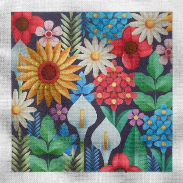 Full Bloom Needlepoint Canvas