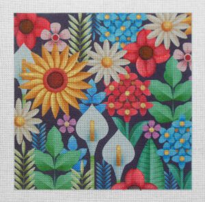 Full Bloom Needlepoint Canvas