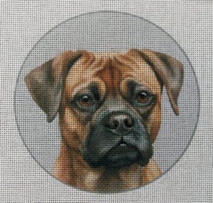 Puggle Needlepoint Canvas