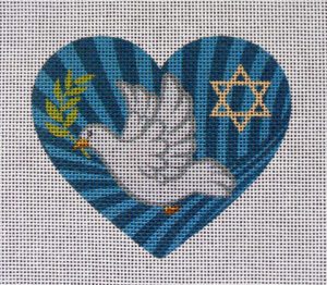 Flying Dove Needlepoint Canvas