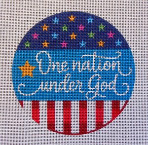 One Nation Needlepoint Canvas