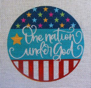 One Nation Needlepoint Canvas