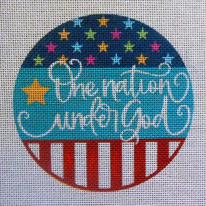 One Nation Needlepoint Canvas