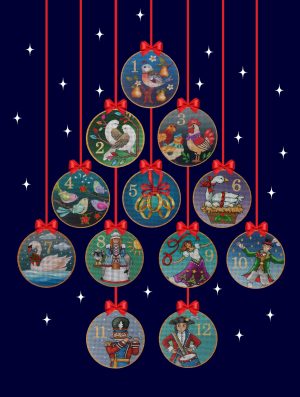 12 Days of Christmas (Set of 12 Canvases)
