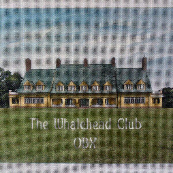Whalehead Club Needlepoint Canvas