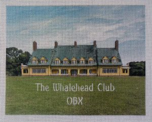Whalehead Club Needlepoint Canvas