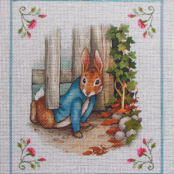 Peter Rabbit, 3 Versions Needlepoint Canvas
