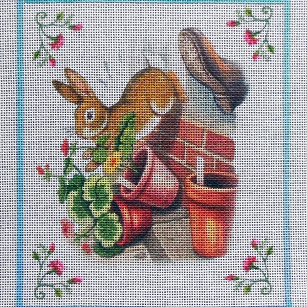 Peter Rabbit, 3 Versions Needlepoint Canvas