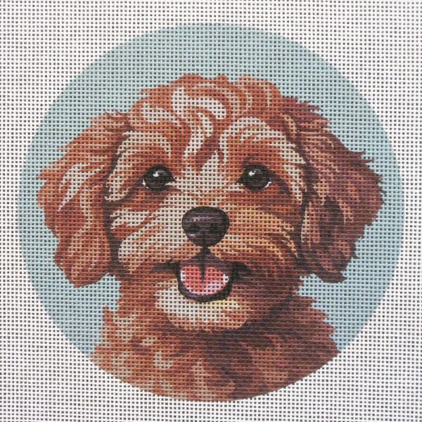 Cavapoo 1 Needlepoint Canvas