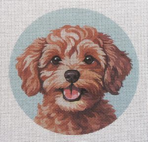 Cavapoo 1 Needlepoint Canvas