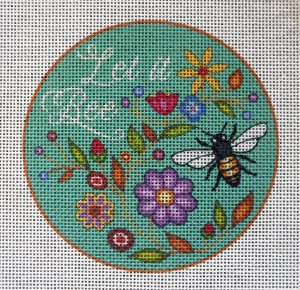 Let it Bee Needlepoint Canvas