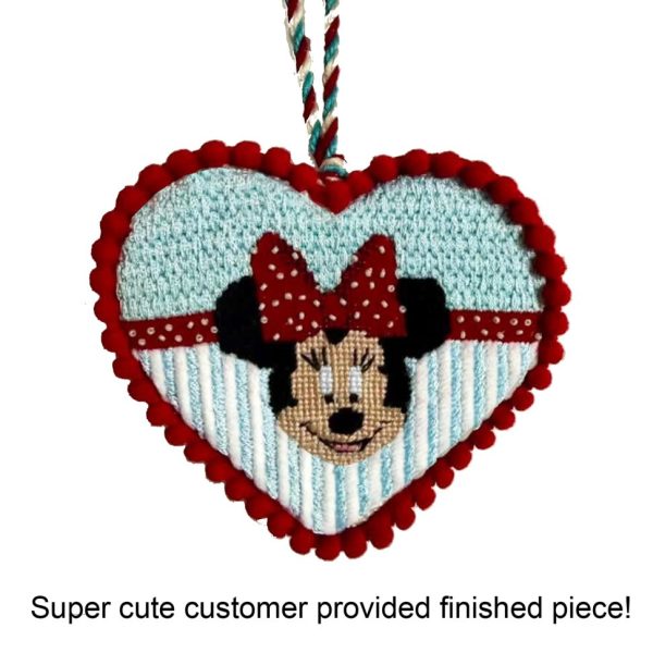 Minnie Mouse Needlepoint Canvas