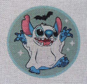 Scary Stitch Needlepoint Canvas