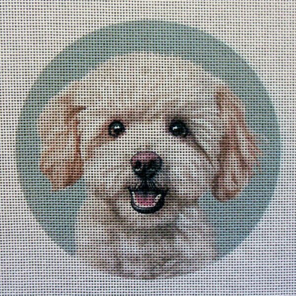 Maltipoo Needlepoint Canvas