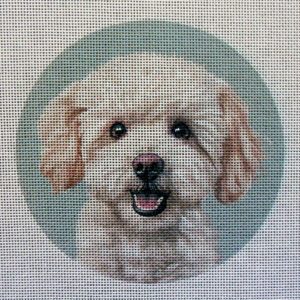 Maltipoo Needlepoint Canvas
