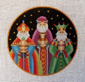 3 Kings Needlepoint Canvas
