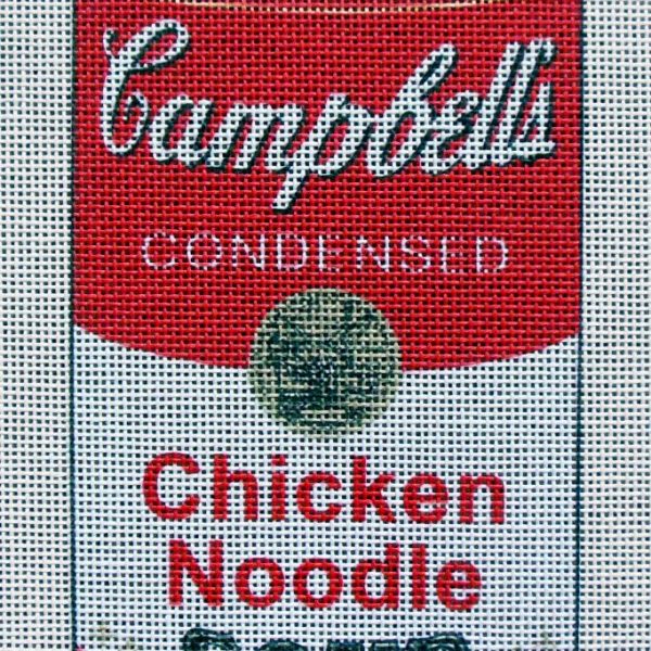 Campbell's Soup Needlepoint Canvas