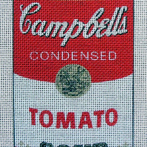 Campbell's Soup Needlepoint Canvas