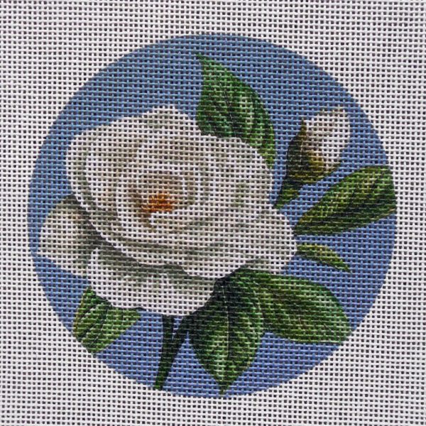 Gardenia  Needlepoint Canvas