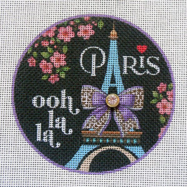 Paris Ooh La La Needlepoint Canvas