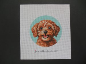 Cavapoo Needlepoint Canvas