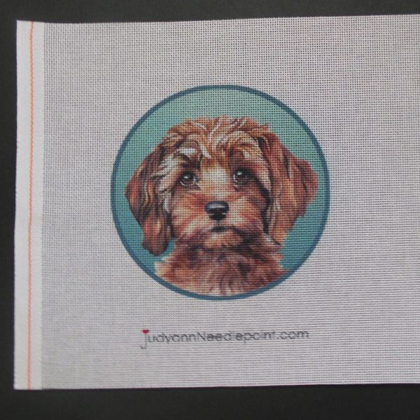 Cockapoo Disc. Needlepoint Canvas