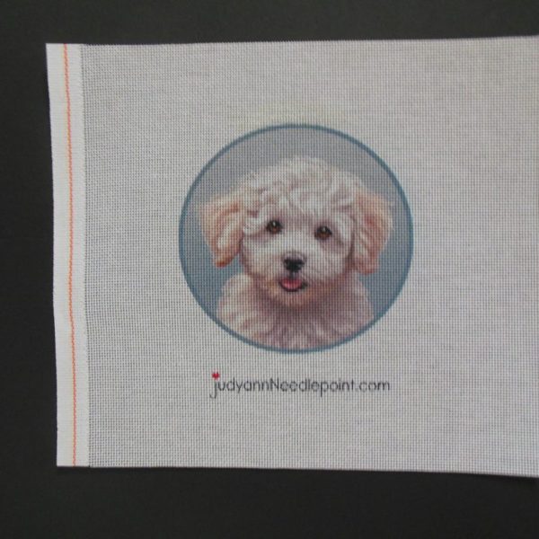 Bichon Needlepoint Canvas