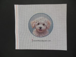 Bichon Needlepoint Canvas