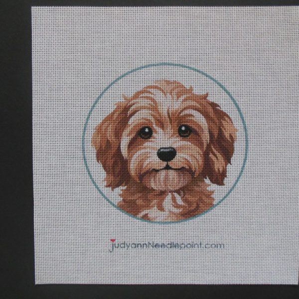 Cockapoo Needlepoint Canvas
