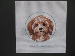Cockapoo Needlepoint Canvas