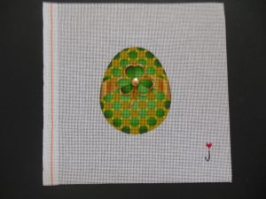Irish egg 2  Needlepoint Canvas