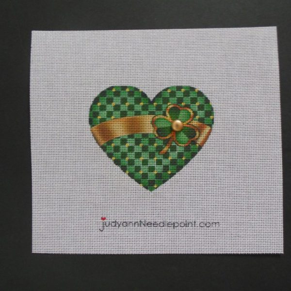 Irish Heart  Needlepoint Canvas