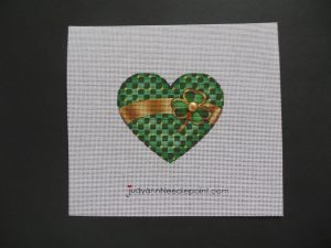 Irish Heart  Needlepoint Canvas