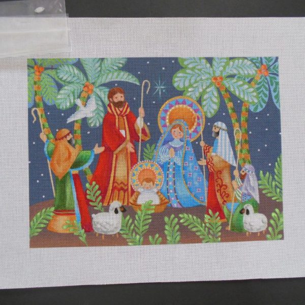Nativity Needlepoint Canvas