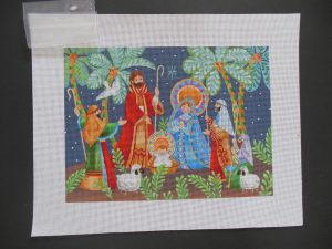 Nativity Needlepoint Canvas