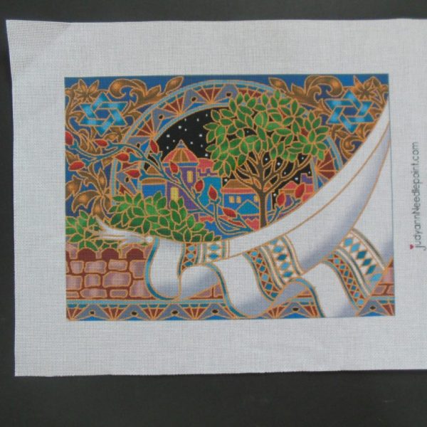 Judaica Needlepoint Canvas