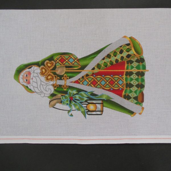 Irish Santa Needlepoint Canvas